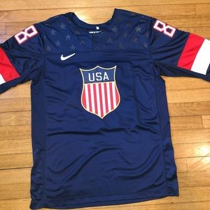 Patrick Kane #88 USA Jersey Size Large Nike